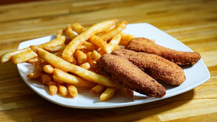 Chicken Fingers With Fries